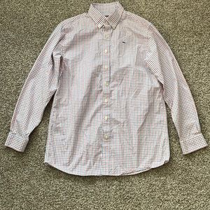 Vineyard Vines Boys 16-18 Button Down Whale Shirt